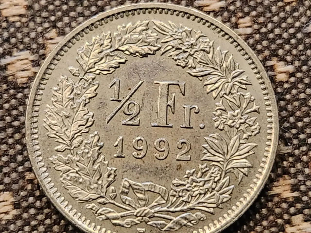 Billede 2 - Helvetia 1/2 fr. 1992