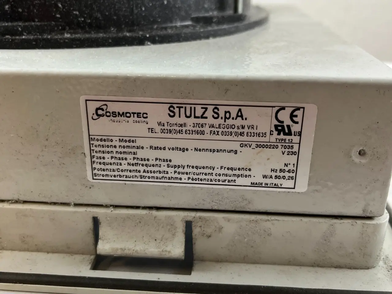 Billede 16 - STULZ Cosmotec GKV_3000220 230V Cabinet Cooling