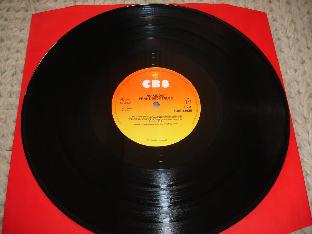 Billede 6 - (Sender gerne)Franz Beckerlee – No Kiddin(Gasolin)