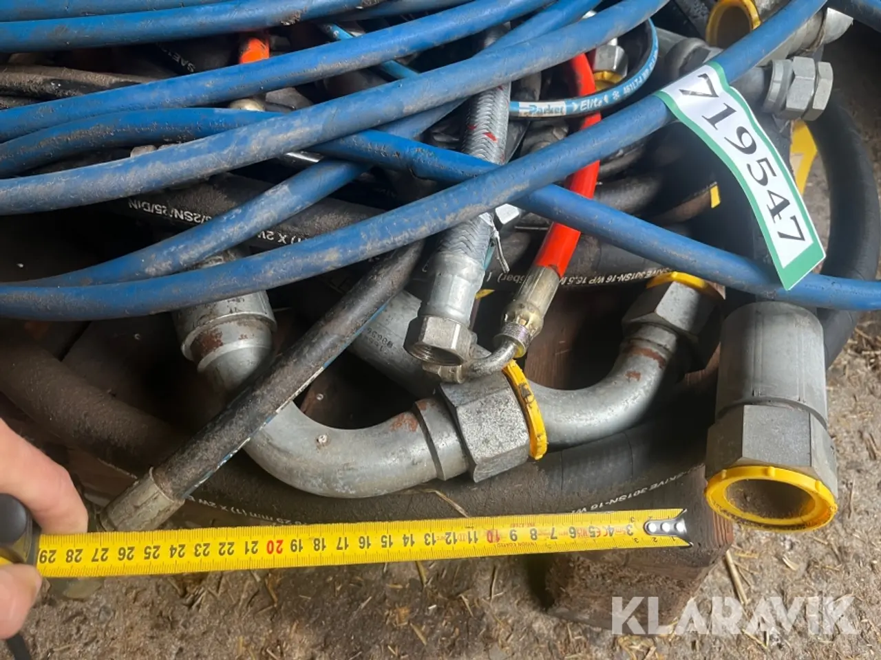 Billede 3 - Større hydraulikslanger Trelleborg/parker