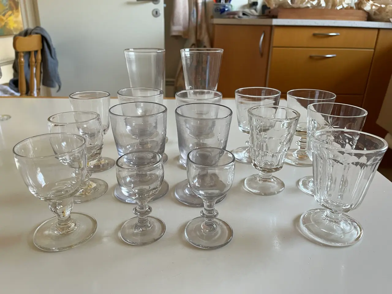 Billede 1 - Antikke glas diverse