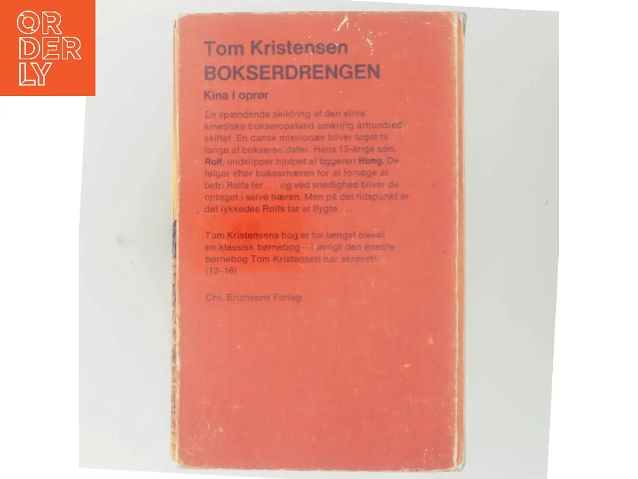 Billede 3 - Bokserdrengen af Tom Kristensen (Bog)