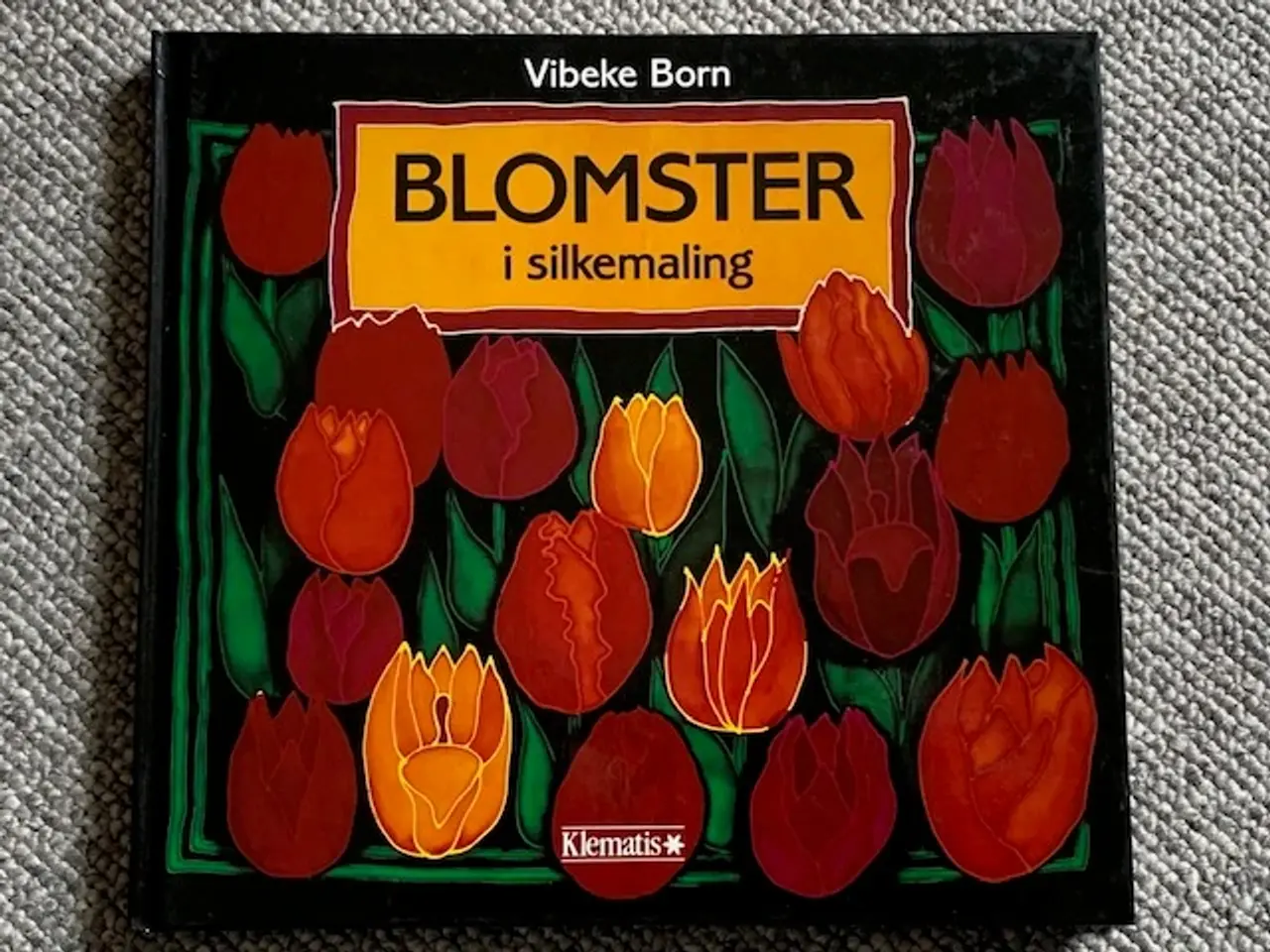 Billede 1 - Blomster i silkemaling, Vibeke Born