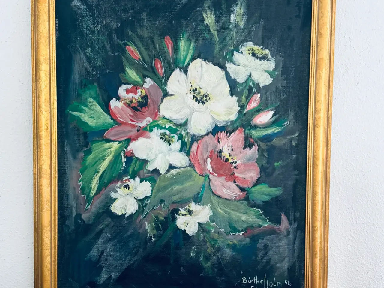 Billede 1 - Maleri blomster