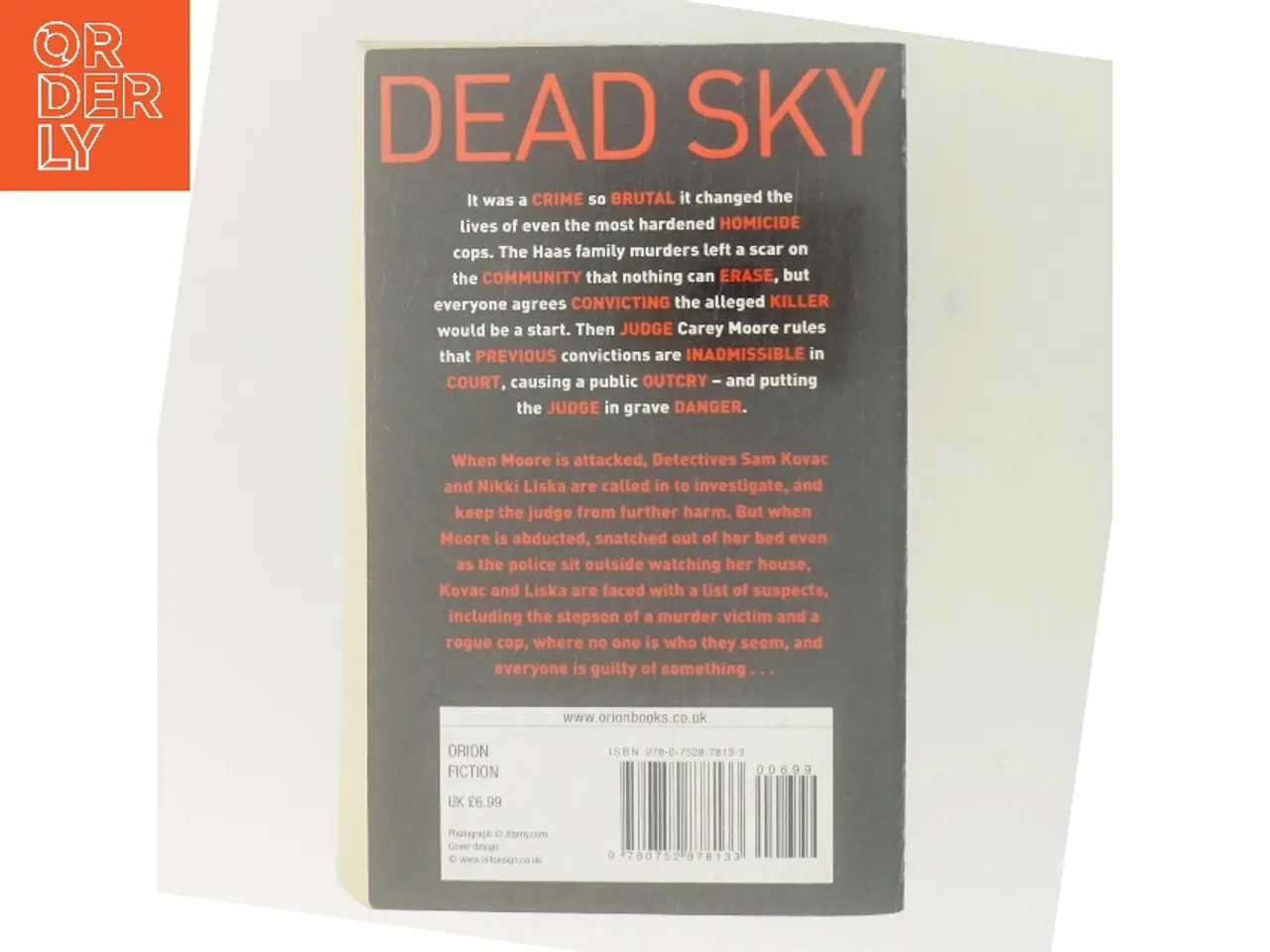 Billede 3 - Dead Sky af Tami Hoag (Bog)