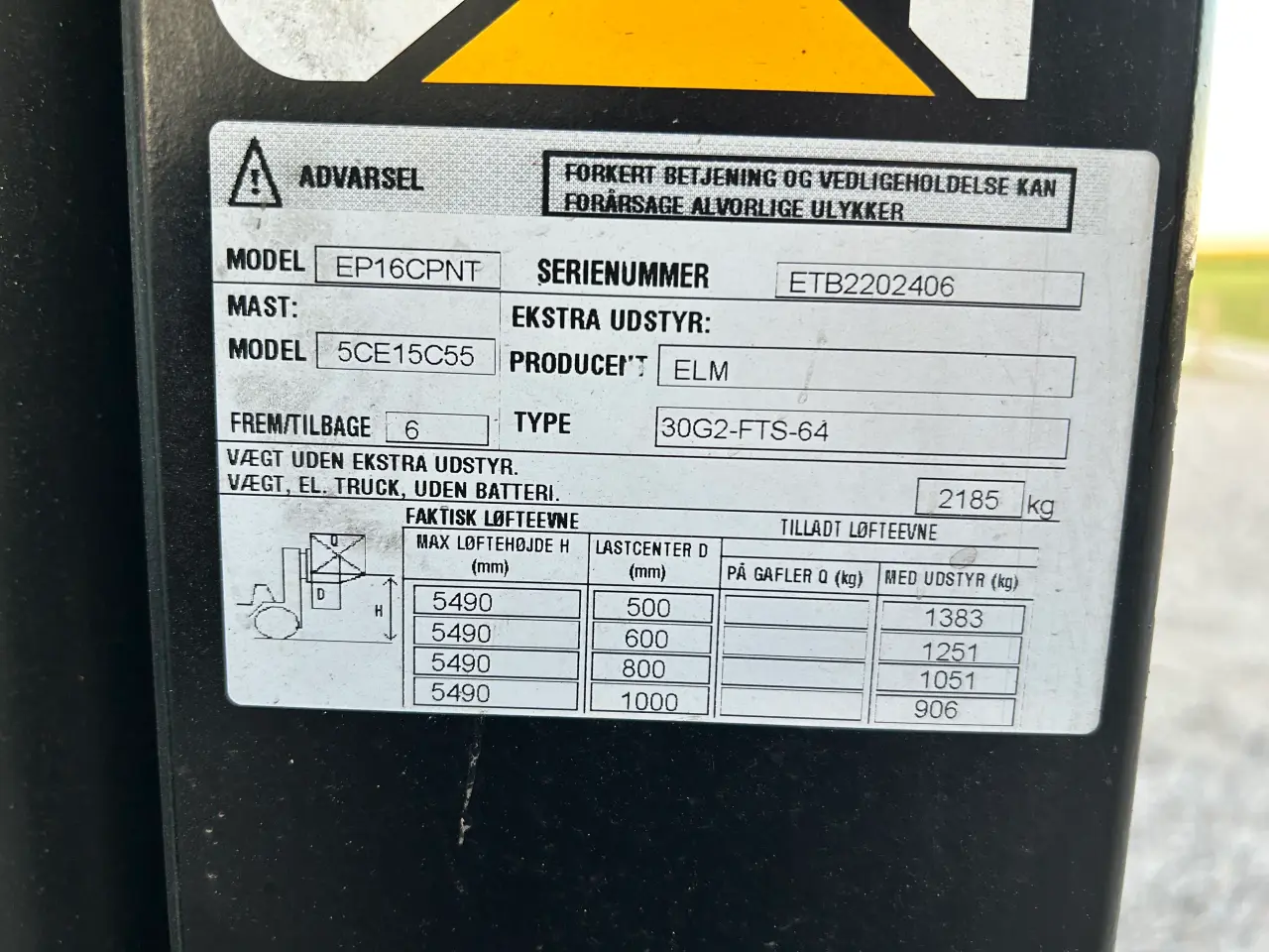 Billede 10 - Eltruck fra 2018 1600 kg 