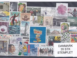 Danmark Samling - 35 Stk. Stemplet/Ustemplet