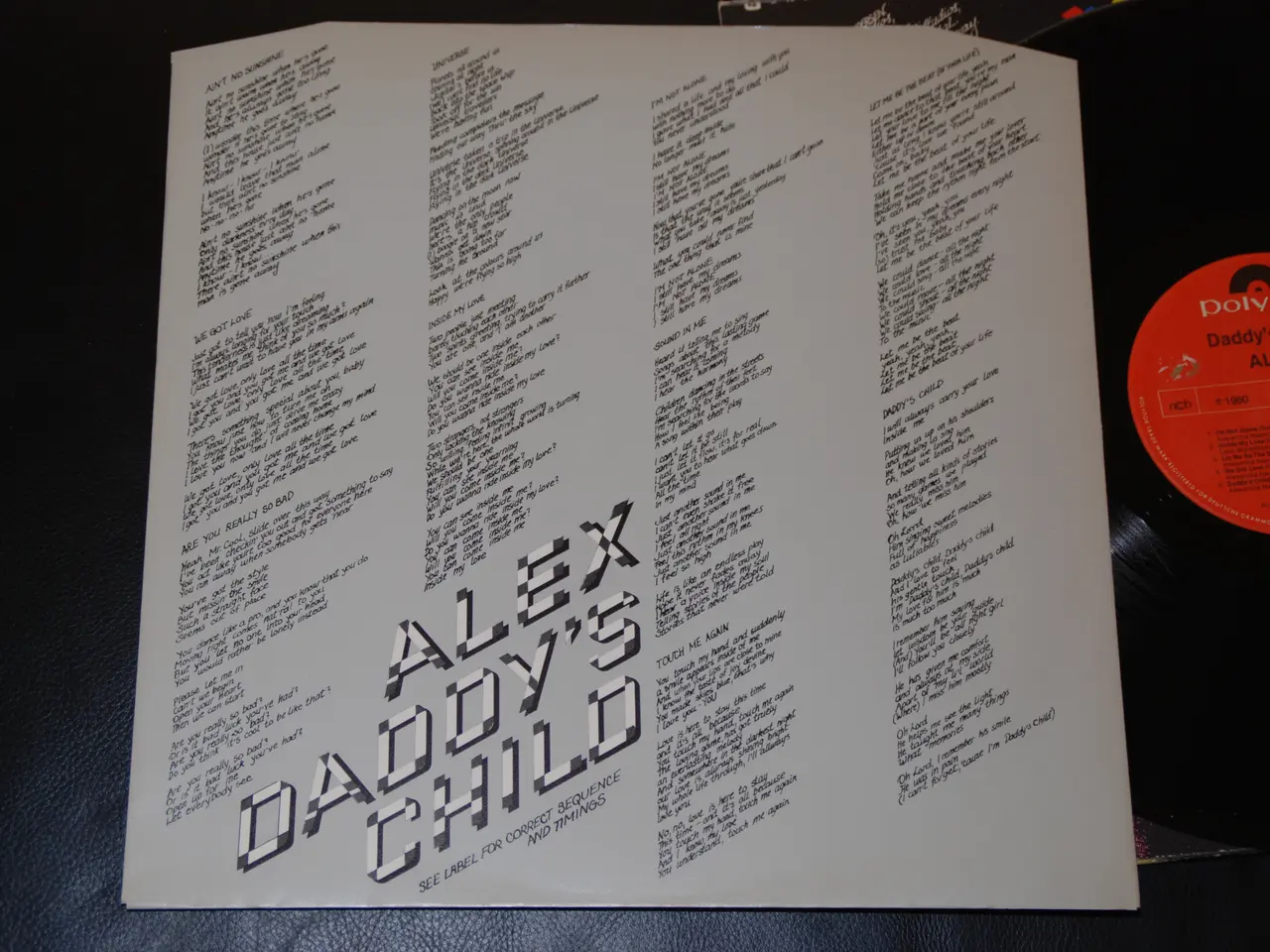 Billede 4 - Vinylplade - ALEX
