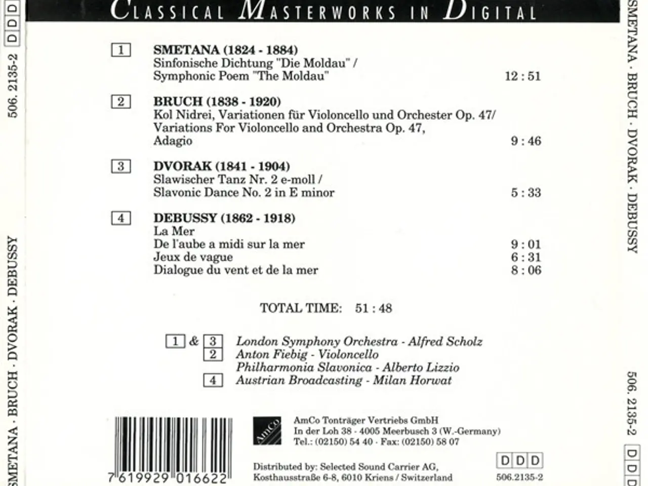 Billede 2 - Smetana* - Bruch*… – Moldau · Kol Nidrei… – CD