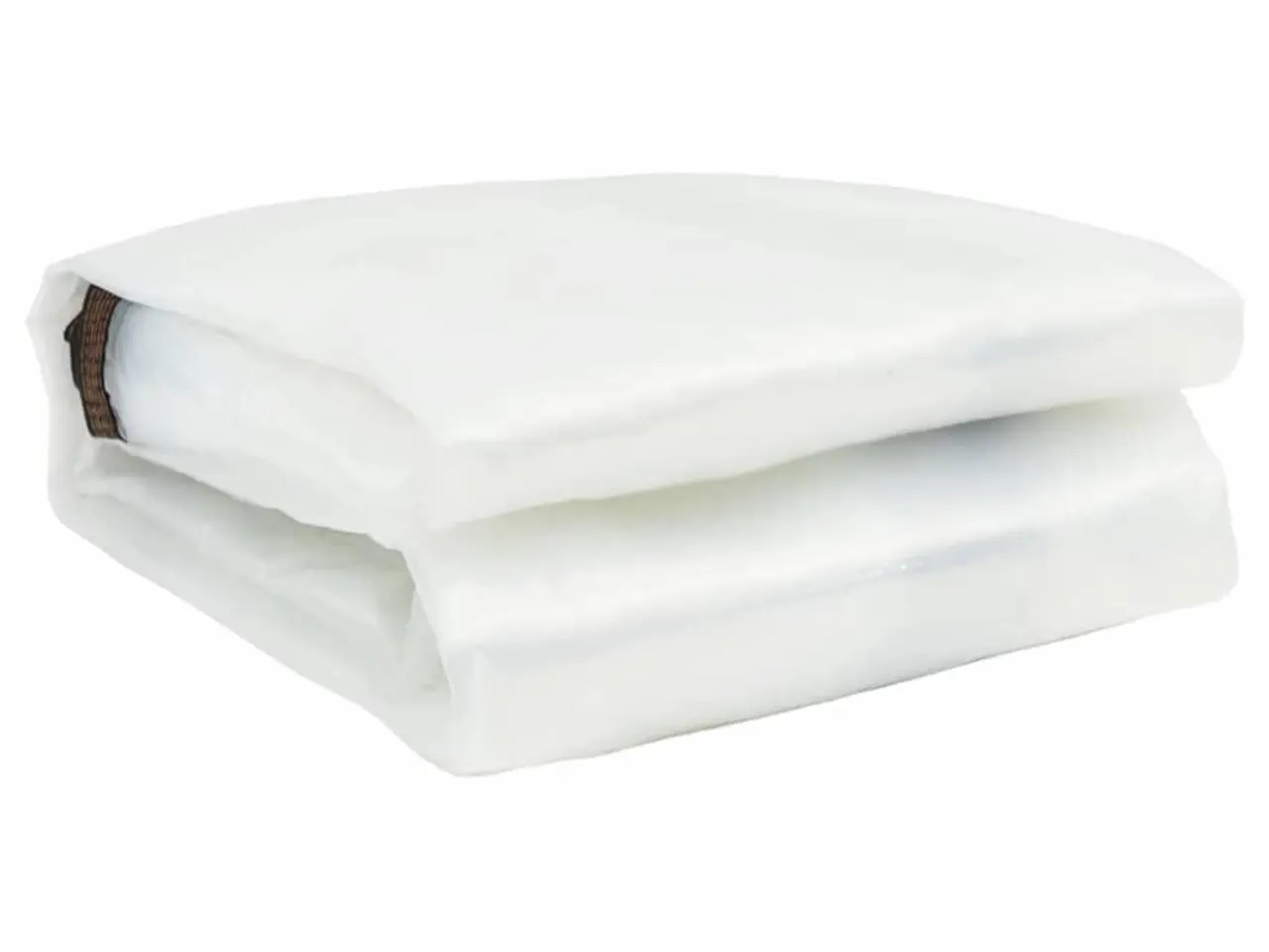 Billede 3 - Klar presenning med øjer 1 × 6 m - polyethylen, transparent
