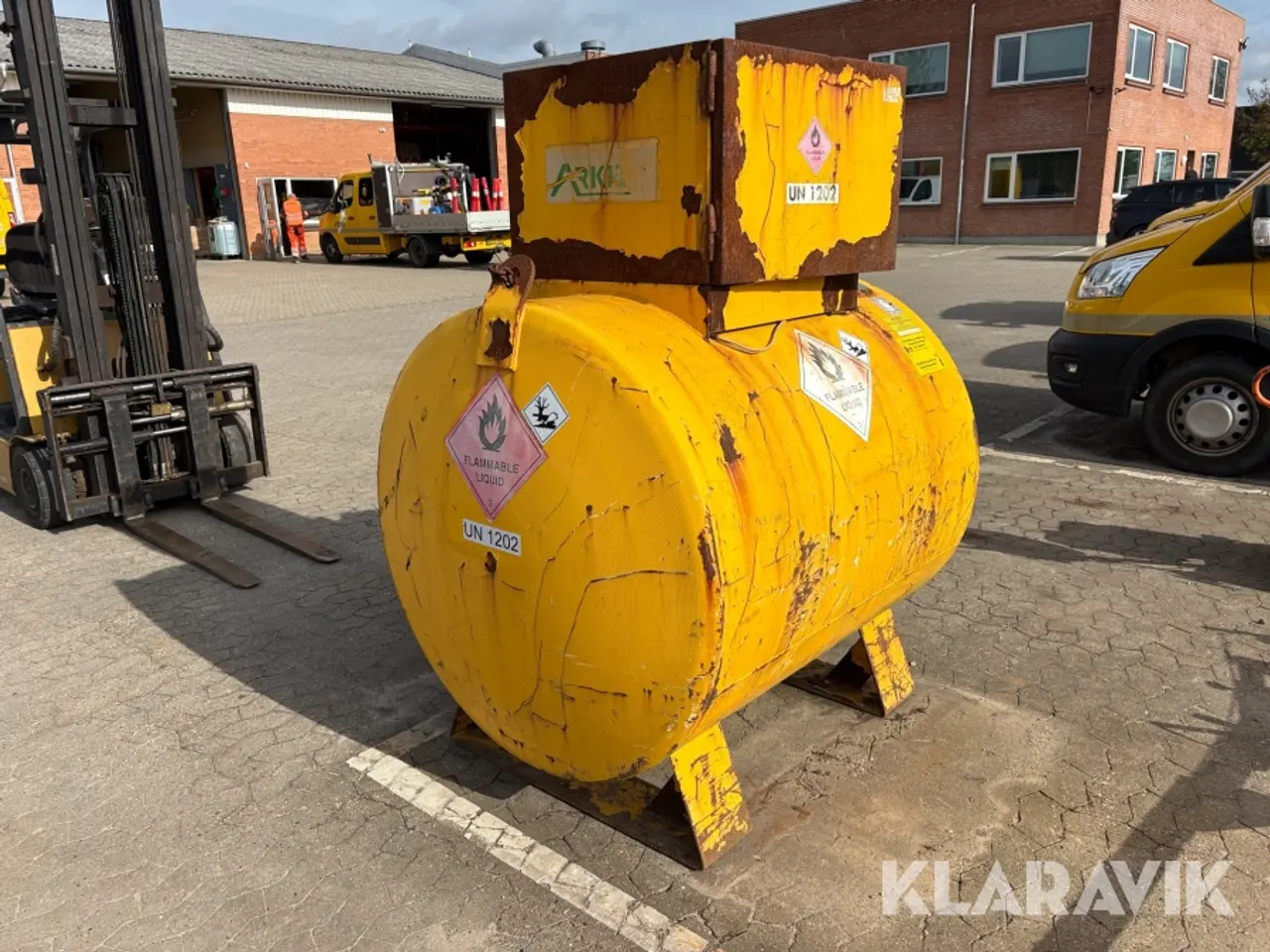 Billede 7 - Dieseltank Roug - 1400L