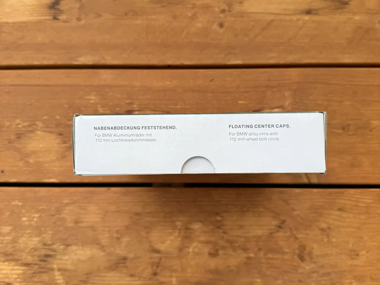 Billede 5 - BMW Wheel Caps /Navkapsler, 68 mm, hvide/blå