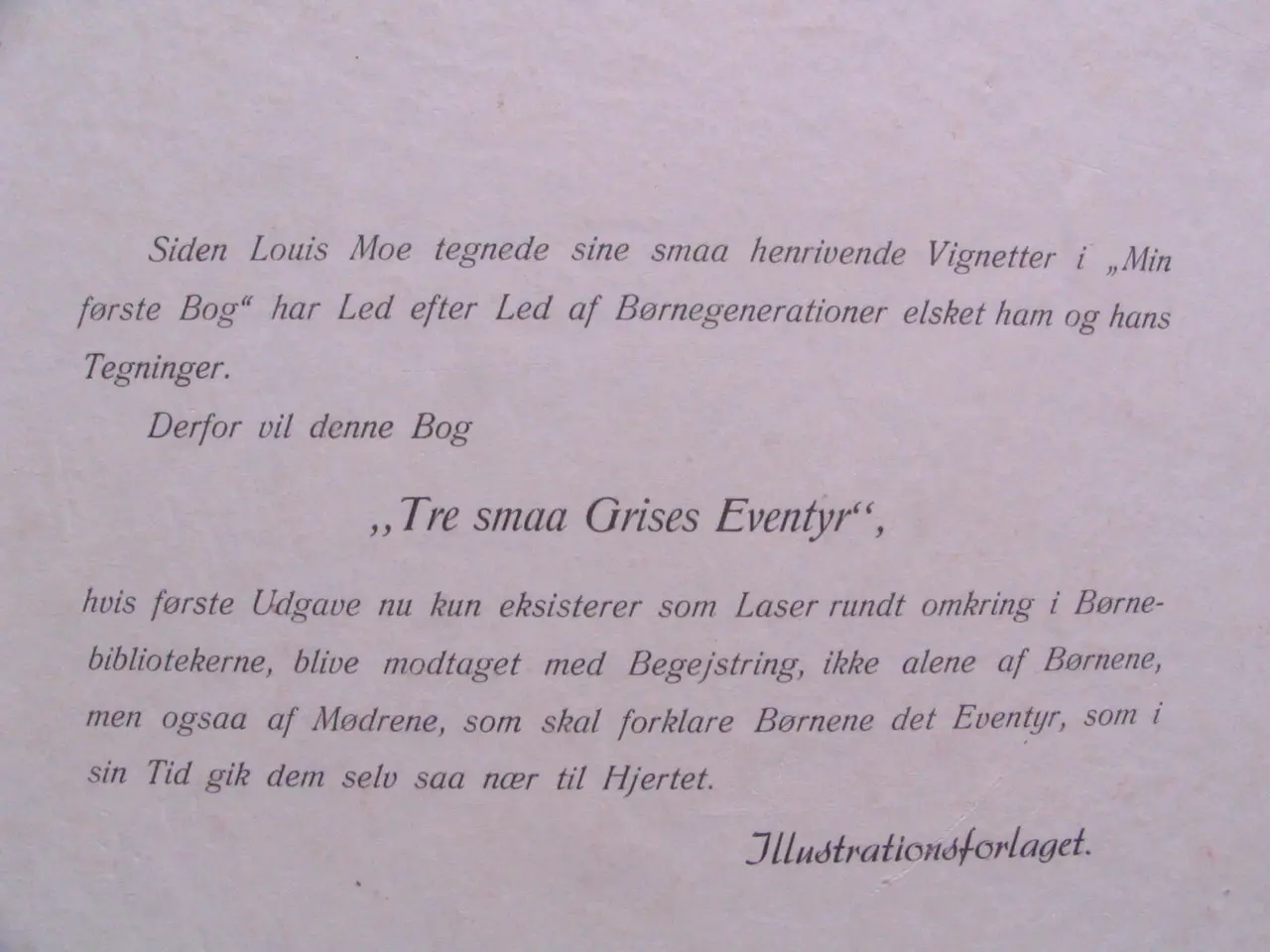 Billede 7 - Louis Moe (1857-1945). Tre smaa Grises Eventyr