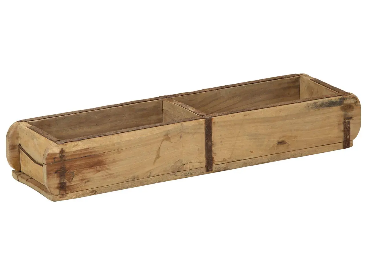 Billede 3 - Træbakker 4 stk. brun 57 x 15 x 9 cm