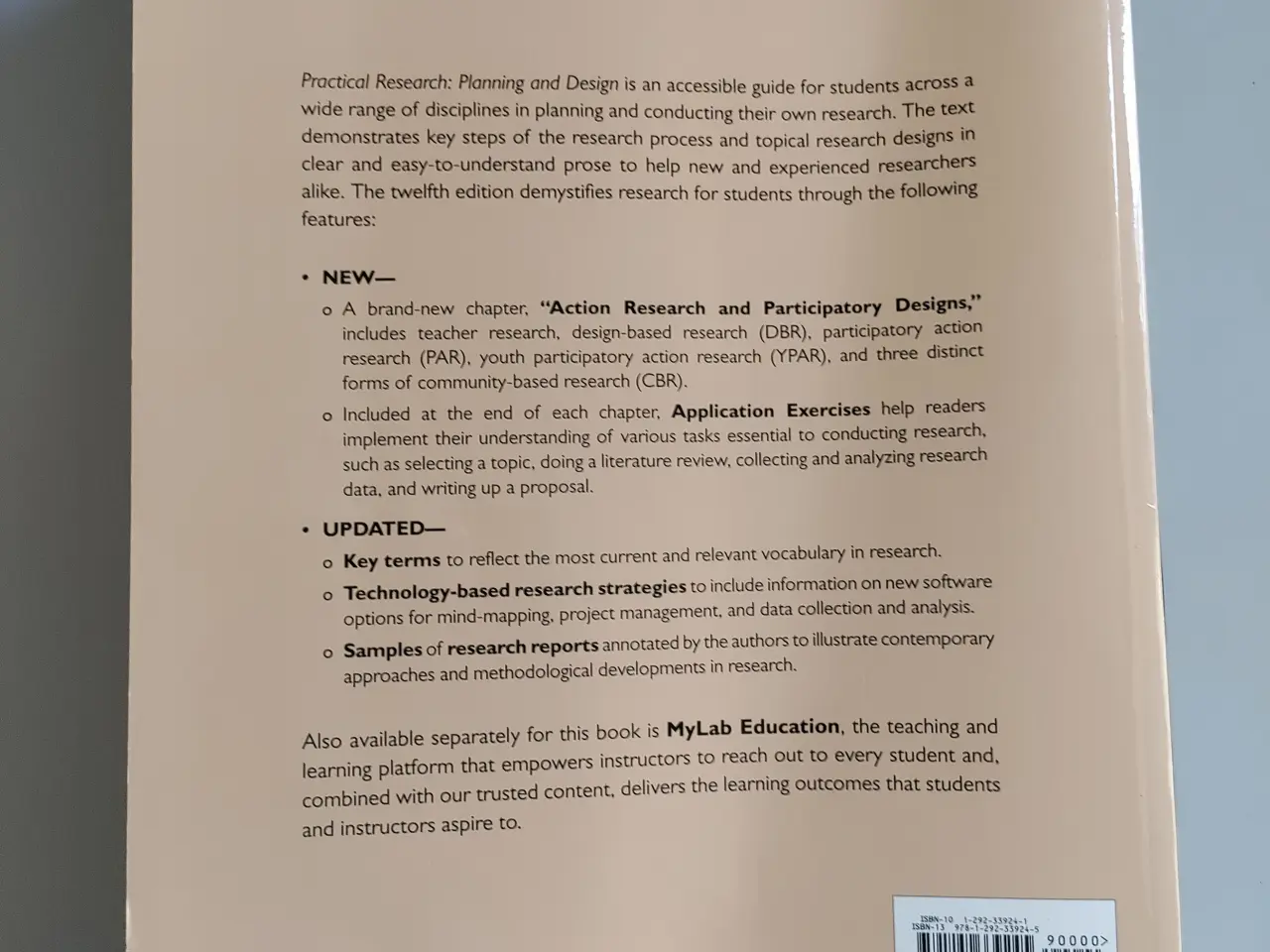 Billede 2 - Practical Research - studiebog