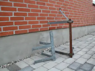 Solide stål mastebeslag