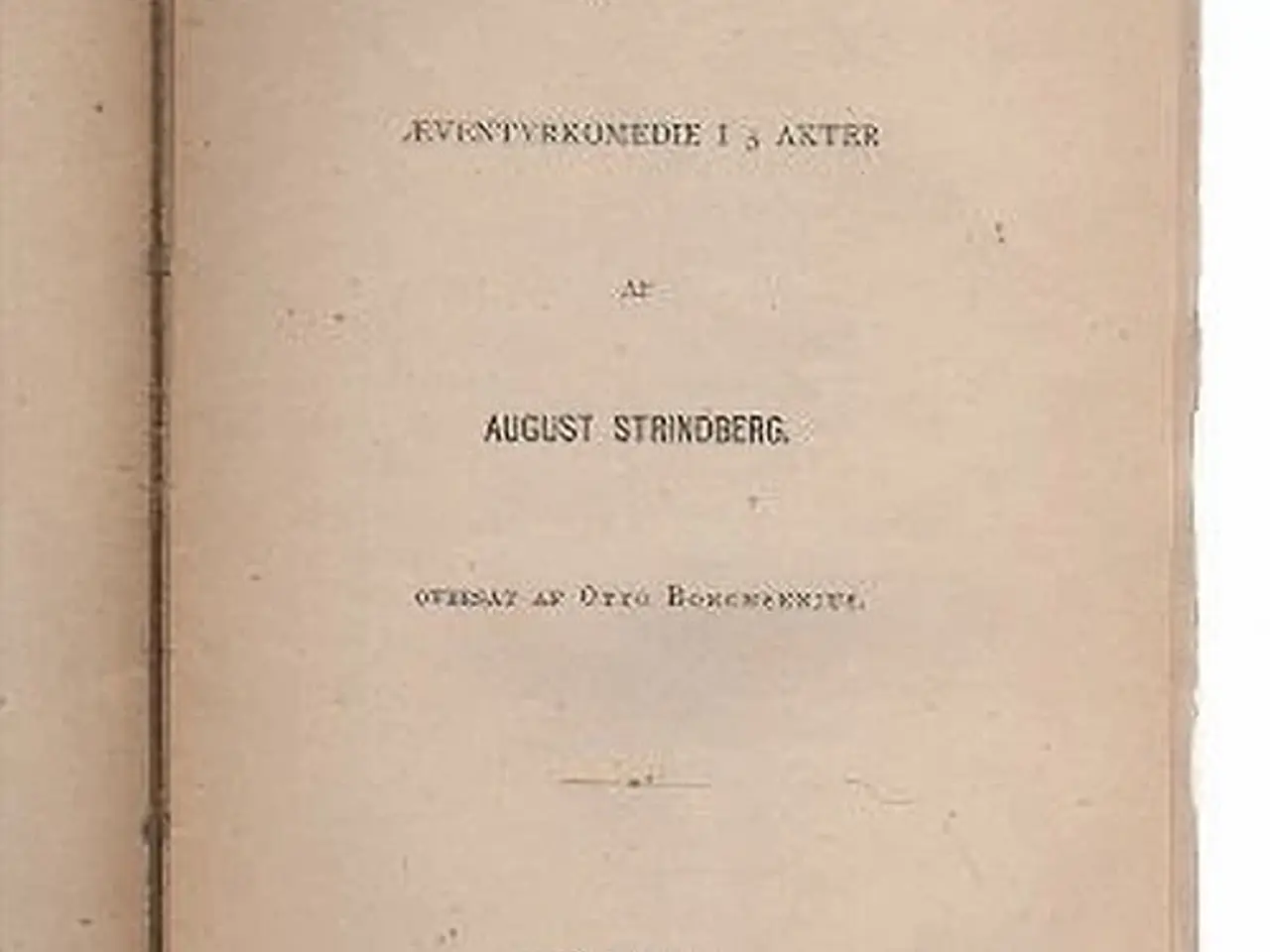 Billede 1 - August Strindberg: Lykke-Pers rejse