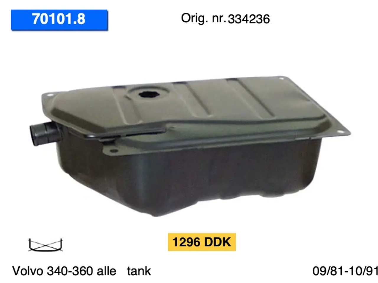 Billede 4 - Volvo 240-340-360 tanke