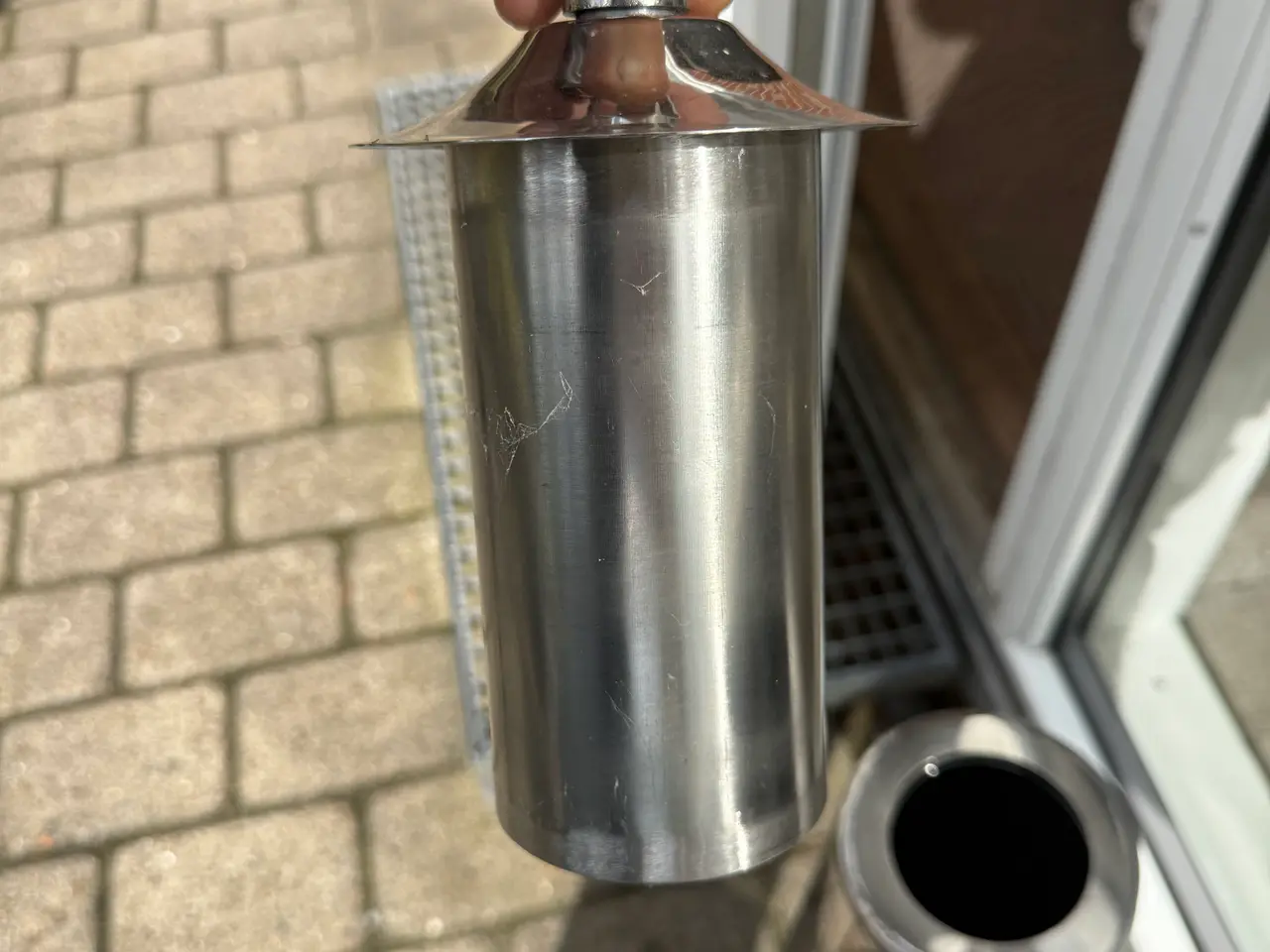 Billede 3 - Jeg sælger denne flotte havefakkel i rustfrit stål