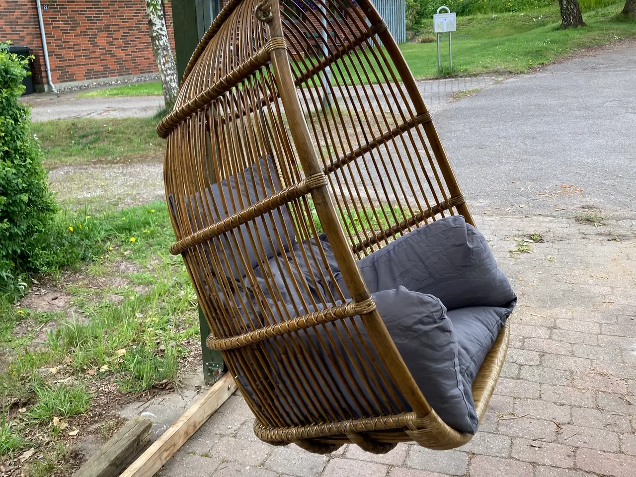 Billede 3 - Flot Hængestol i naturmaterialer