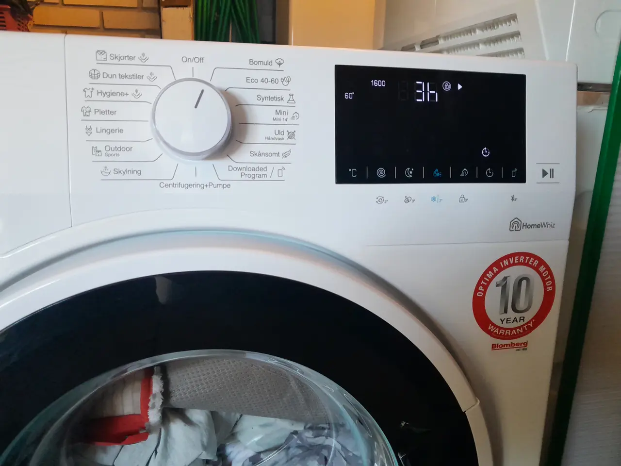 Billede 2 - Blomberg 8kg vaskemaskine med autodos 