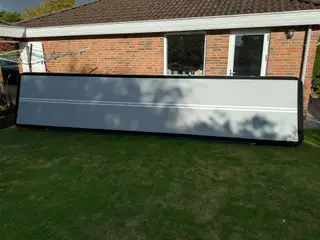 GymPlay PLUS H15 Airtrack 1,25 x 6 meter med pumpe