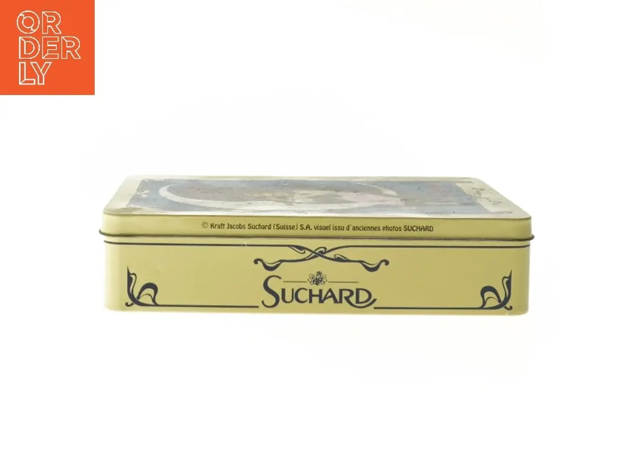 Billede 2 - Suchard chokolade metalæske (str. 23,5x17,5 cm)