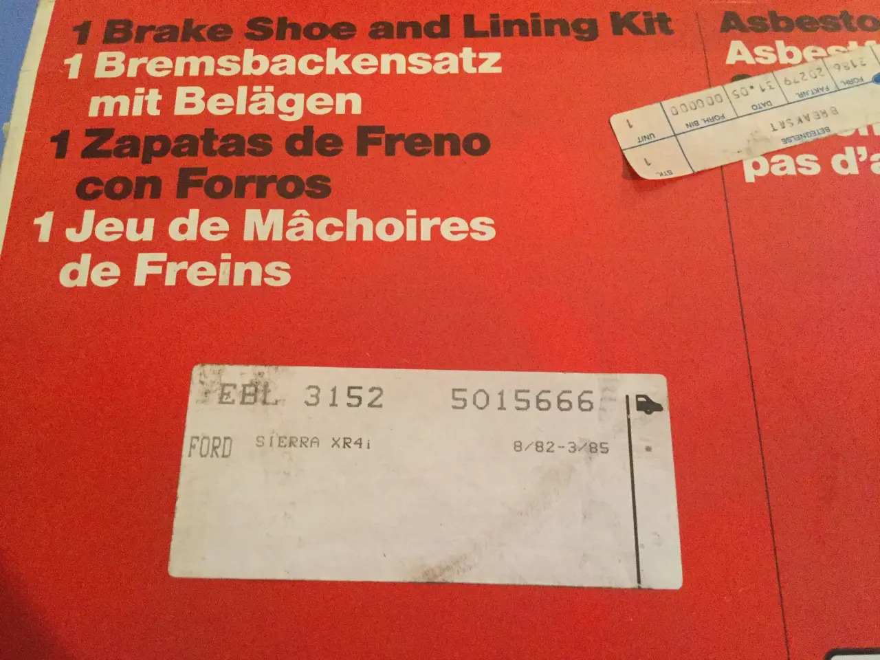 Billede 2 - Bremsebakker