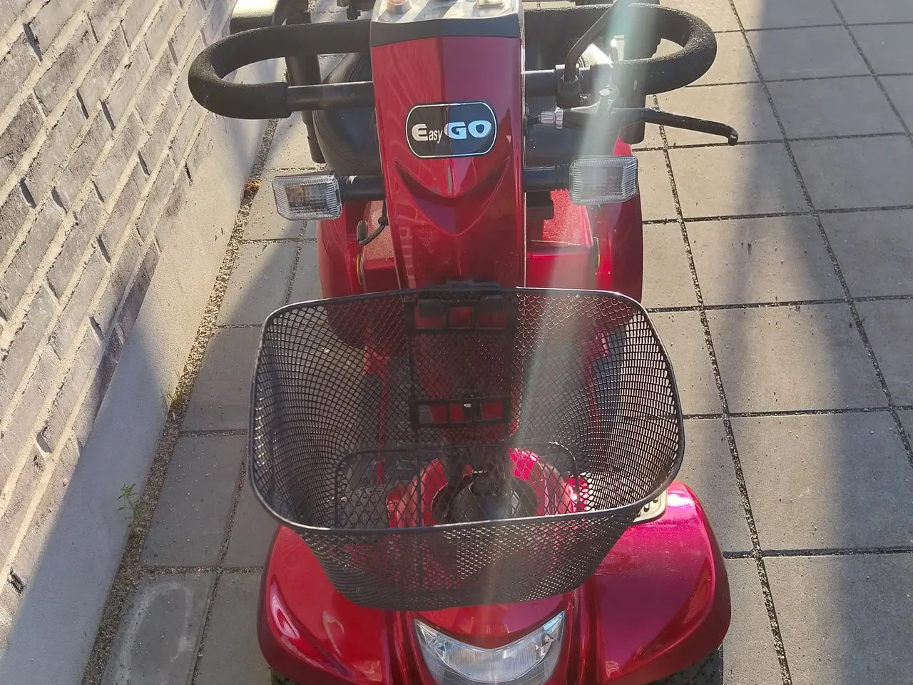 Billede 3 - EasyGo M4C Rød el-scooter 