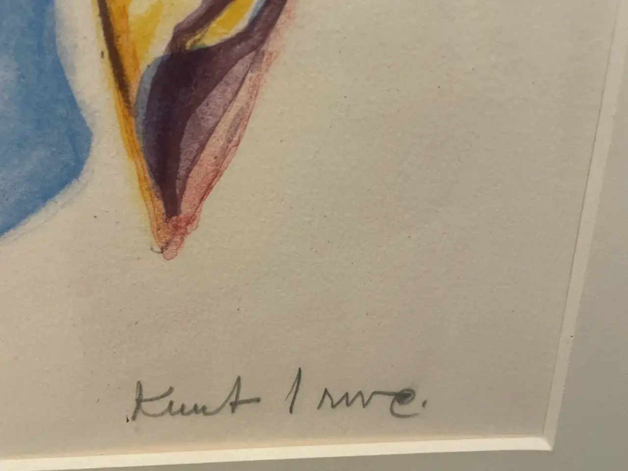Billede 3 - Kurt Irwe – litografi, signeret og nummereret 118/