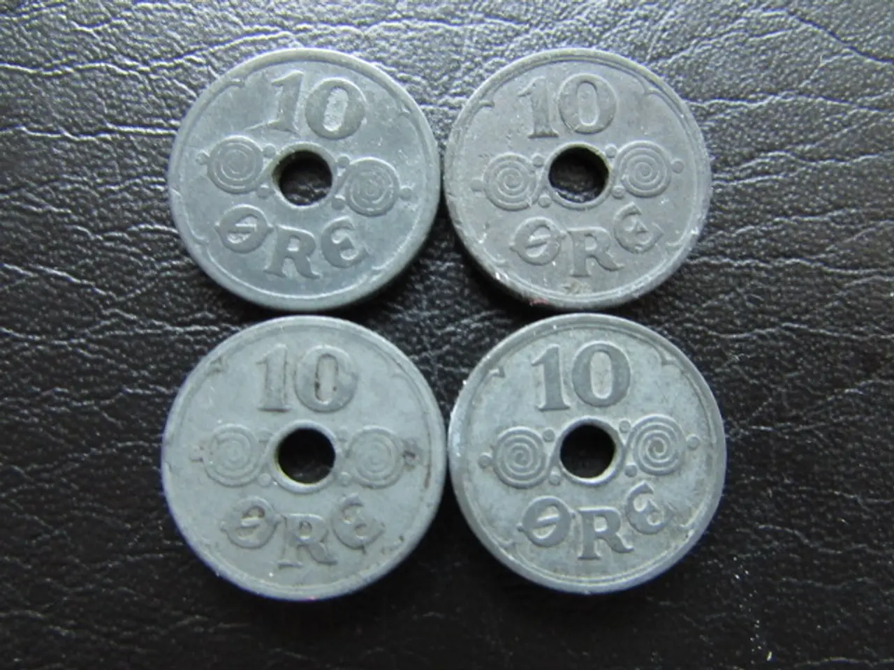 Billede 2 - 10 øre 1941-1944 zink fra 2. verdenskrig