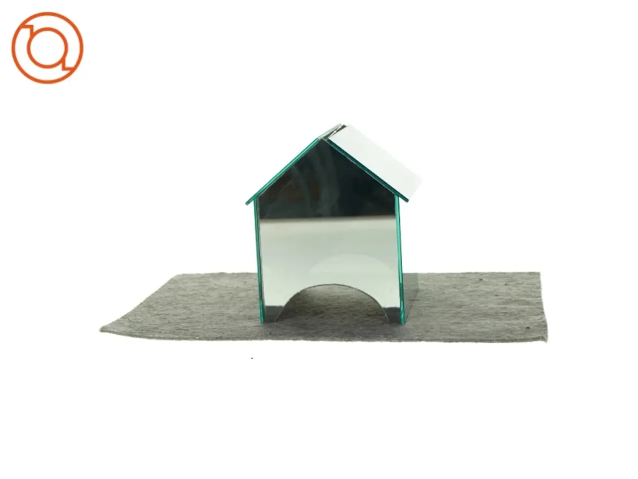 Billede 1 - Dekorativt spejlhus (str. 15 x 15 x 20cm)