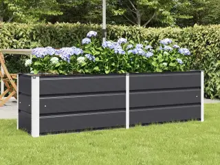 Plantekasse Antracit 160 x 40 x 45 cm Stål