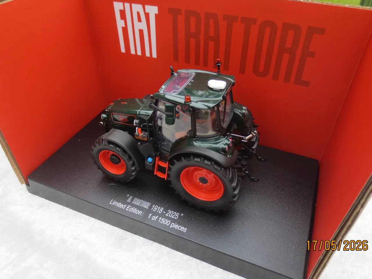 Billede 4 - 1 stk Ny Modeltraktor Fiat Jubilæumsmodel