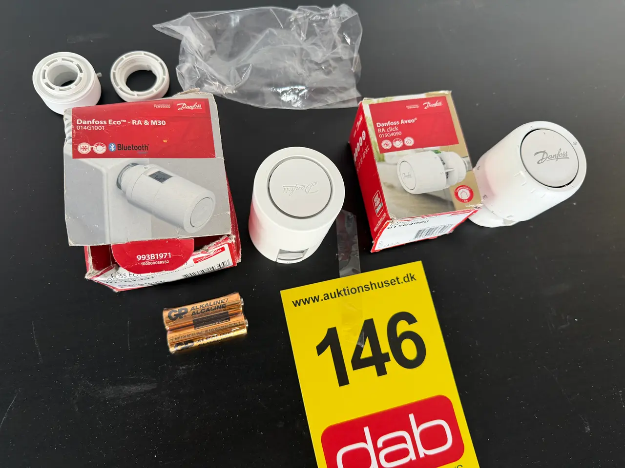 Billede 4 - 2 stk Danfoss termostater med Bluetooth og Click MOMSFRI