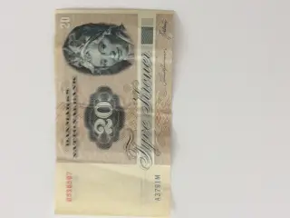 20 kr. Seddel