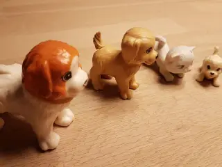 Søde små dyr, hund og kat