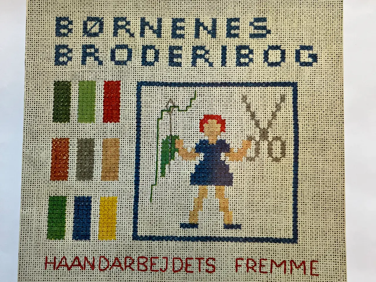 Billede 5 - Korssting Håndarbejdes fremme bøger