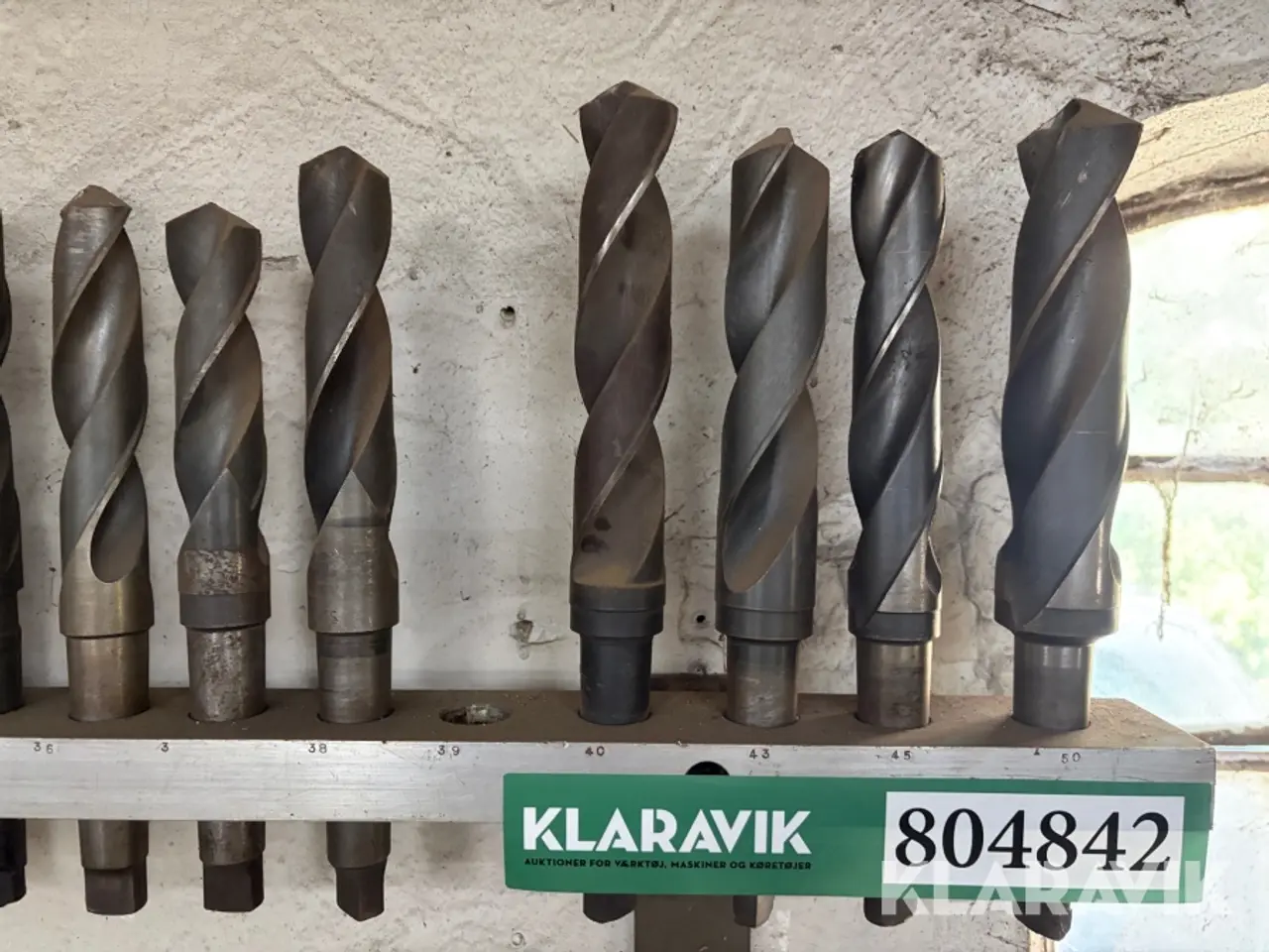 Billede 11 - Stort parti konusbor og fræsere med vægskinner