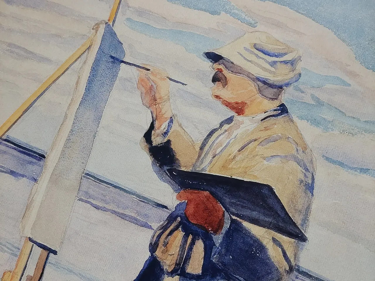 Billede 3 - Philipsen & Fynboerne plakat – Randers Kunstmuseum