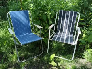 Fede retro strandstole til sommeren