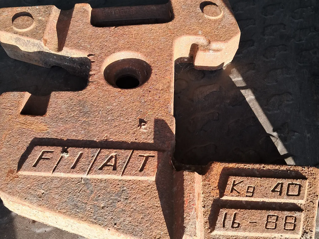 Billede 1 - Fiat front vægt på 40 kg