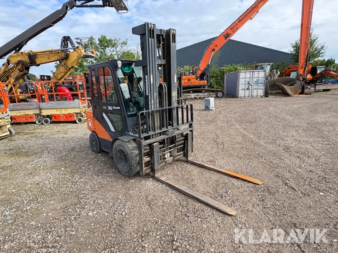 Billede 2 - Gaffeltruck Doosan D35C-7
