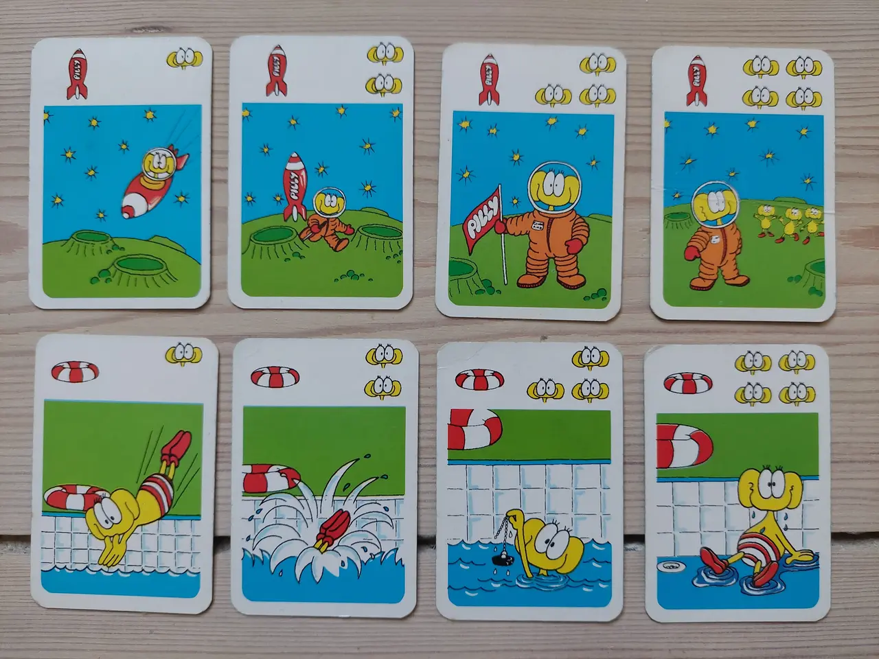 Billede 4 - Pilly Pillhuhn mini quartett retro
