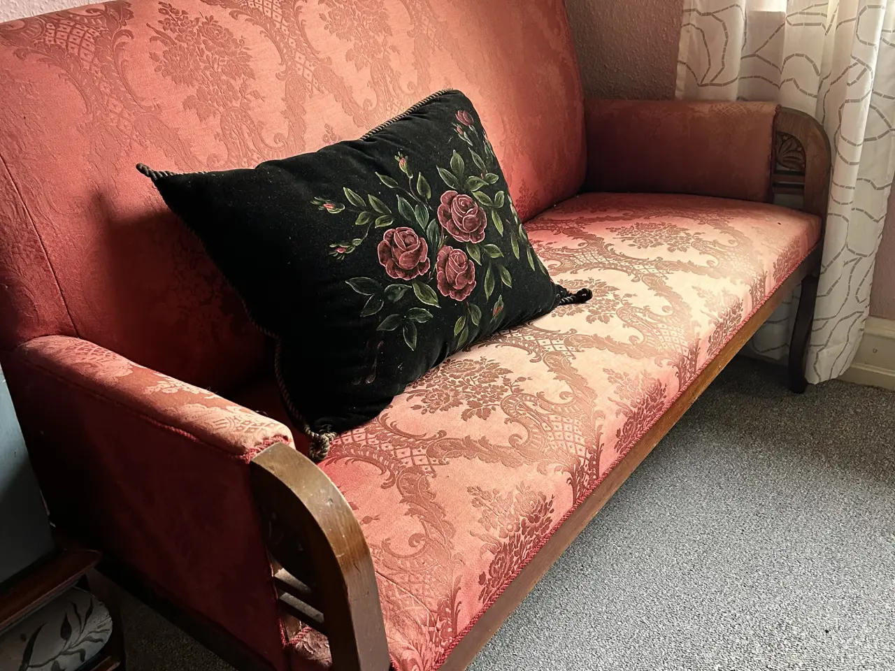Billede 1 - 2-3 Pers gammel/antik sofa