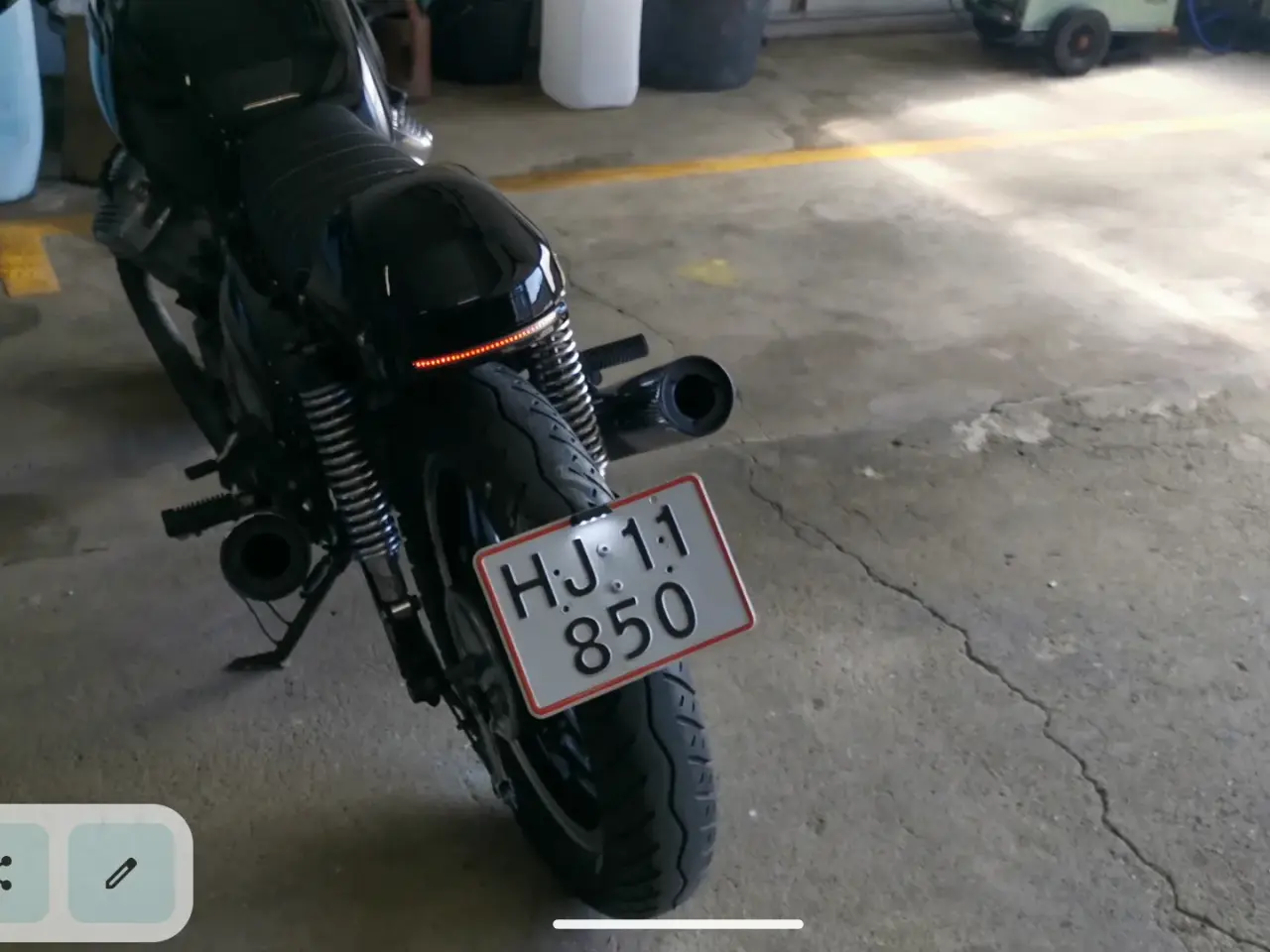 Billede 3 - Honda Cx 500 caferacer