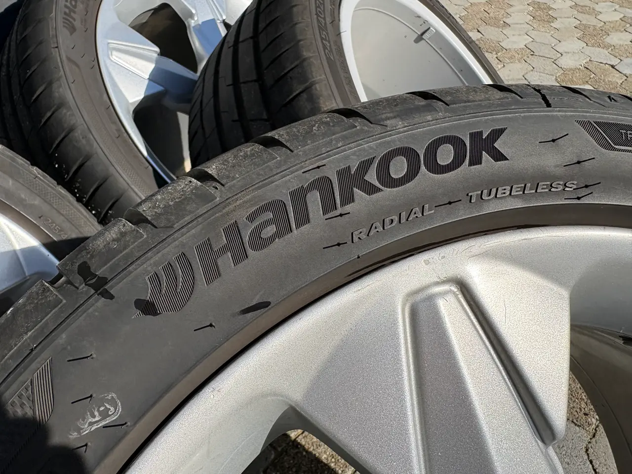 Billede 9 - 18" Org. Ford Alufælge m/gode Hankook Sommerdæk