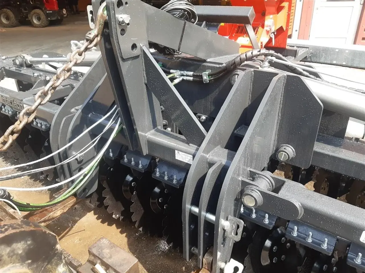 Billede 5 - Intertech disc harve med frø udstyr