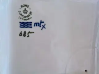 Royal Copenhagen porcelænsfigur af mand med le