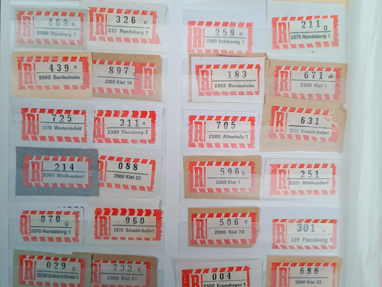 Billede 13 - Tyske Automat og rekommanderete mærker